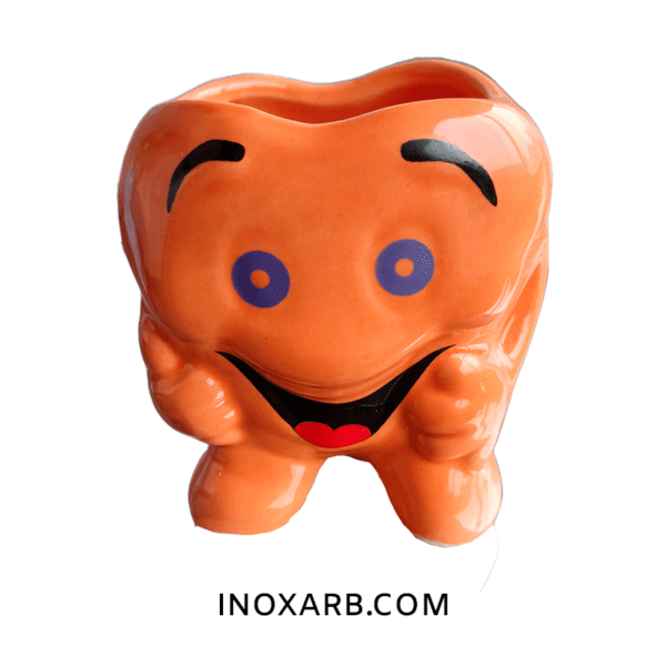 Diente pequeño naranja 4